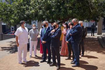 El vicepresidente del Gobierno de Canarias visita el municipio de Valsequillo/Acfi Press.
